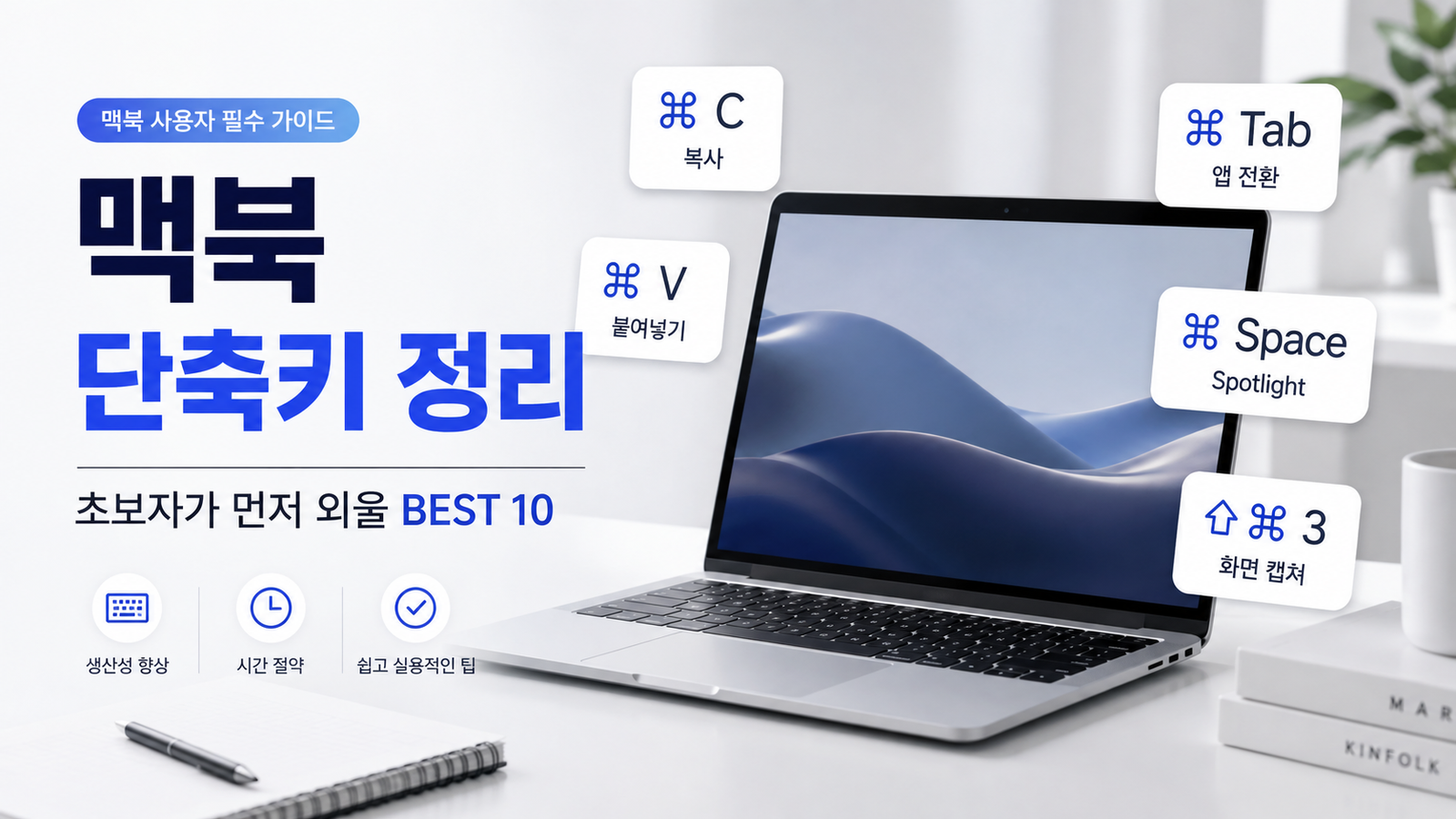 2026 맥북 단축키 모음 4개: 캡처·한영 전환·Finder까지