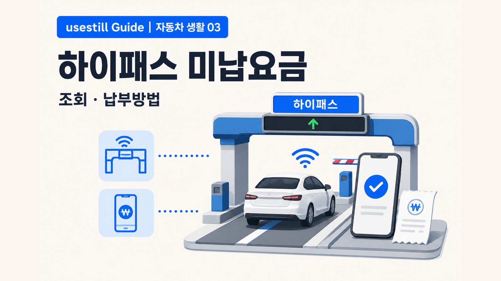 하이패스 미납요금 조회·납부방법｜고속도로 지나친 뒤 어떻게 할까?
